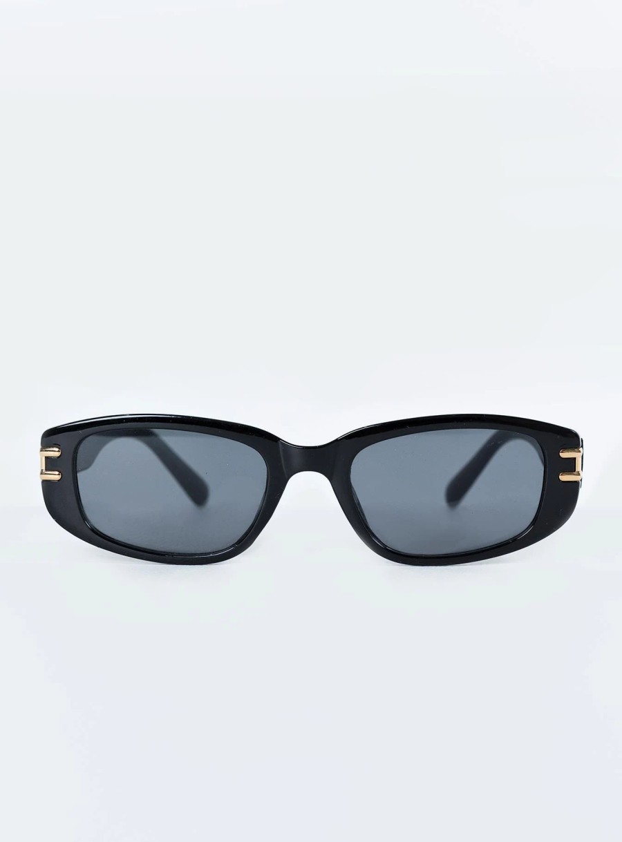 Accessories * | Princess Polly Brunz Sunglasses Black