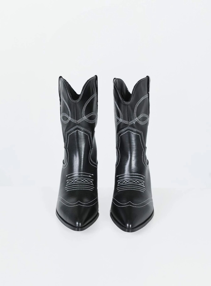 Shoes * | Princess Polly Carinne Boots Black