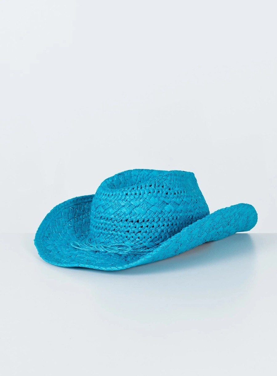 Accessories * | Princess Polly Yeehah Hat Blue