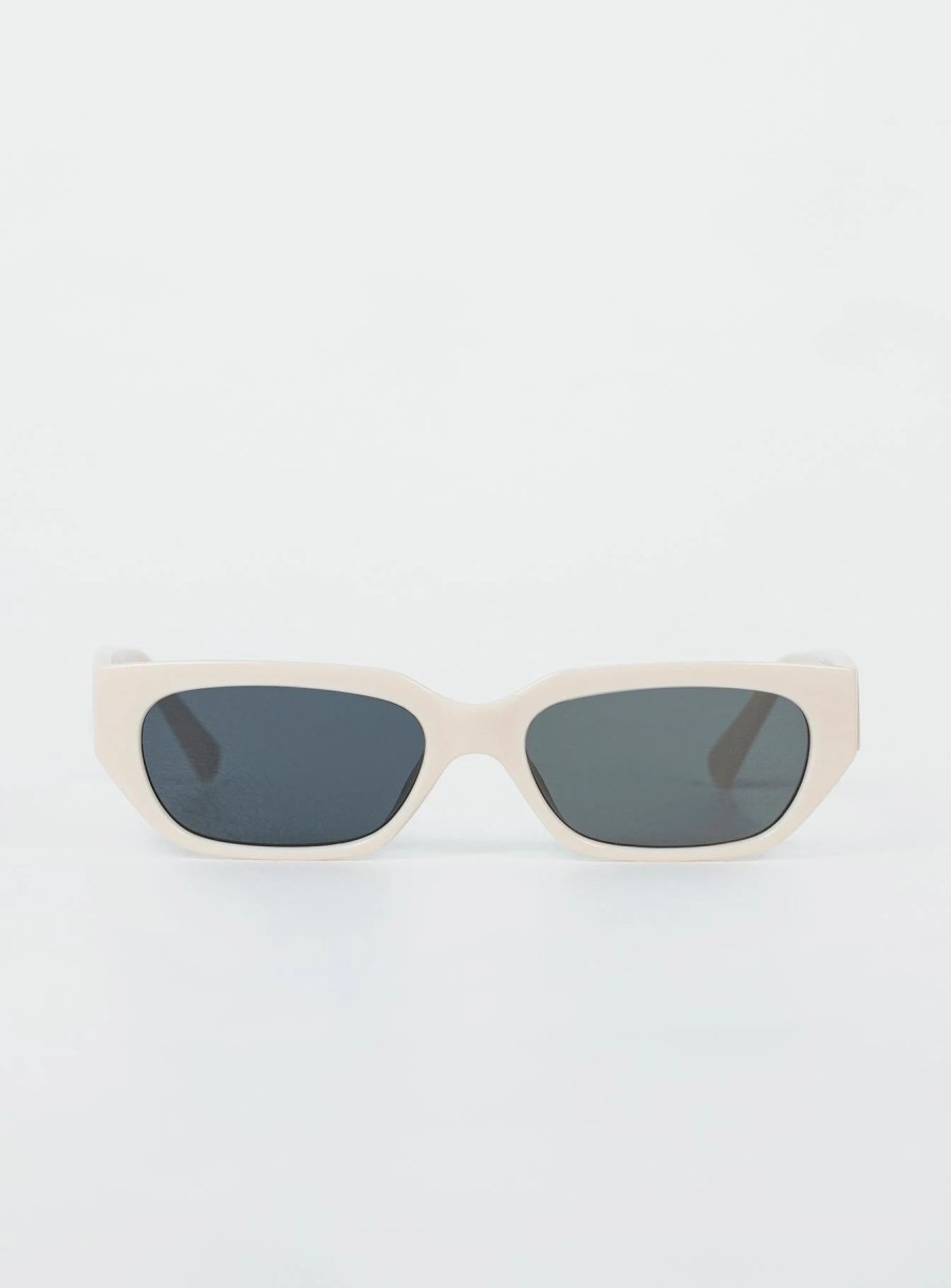 Accessories * | Princess Polly Winnick Sunglasses Cream