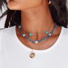 Accessories * | Princess Polly Lower Impact Bluebell Necklace Pack Gold