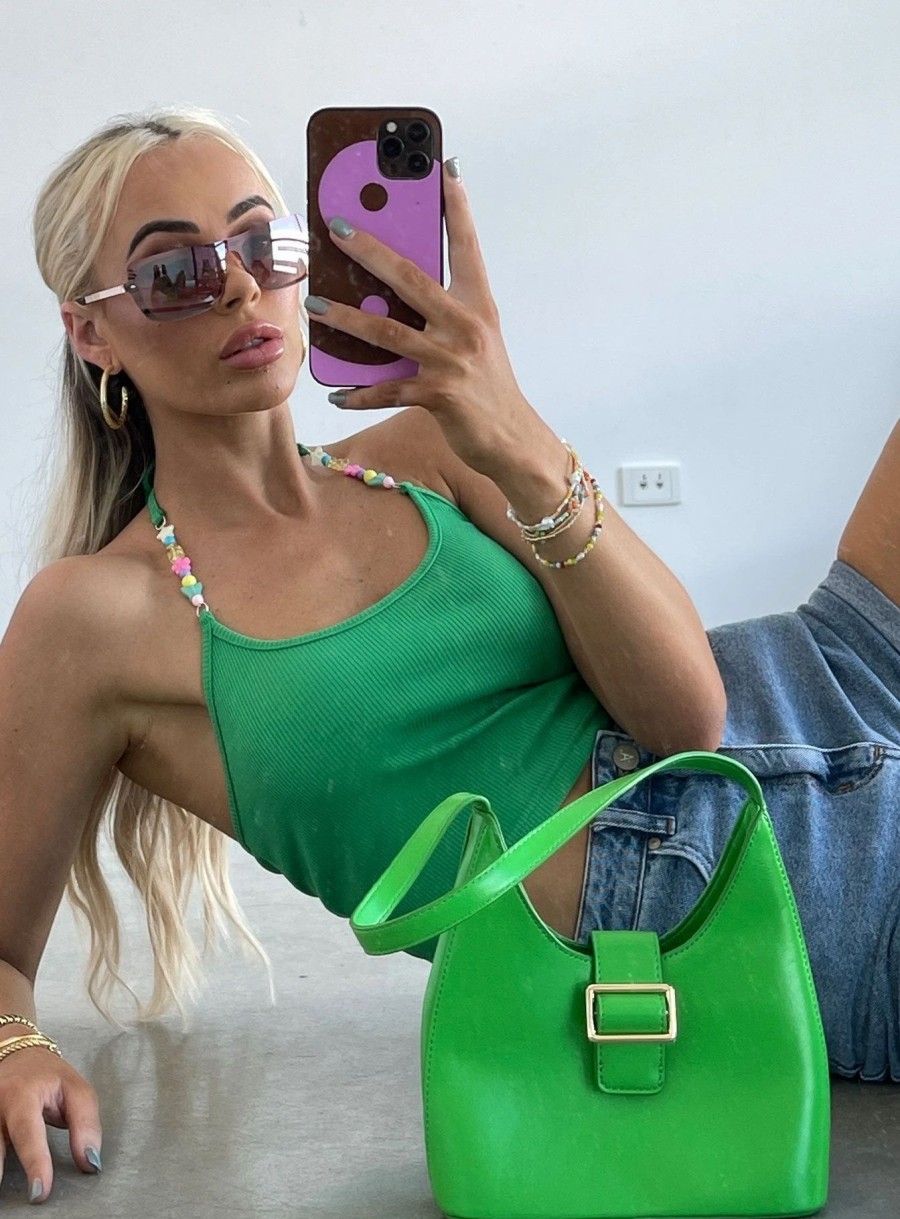 Accessories * | Princess Polly Lennox Bag Green