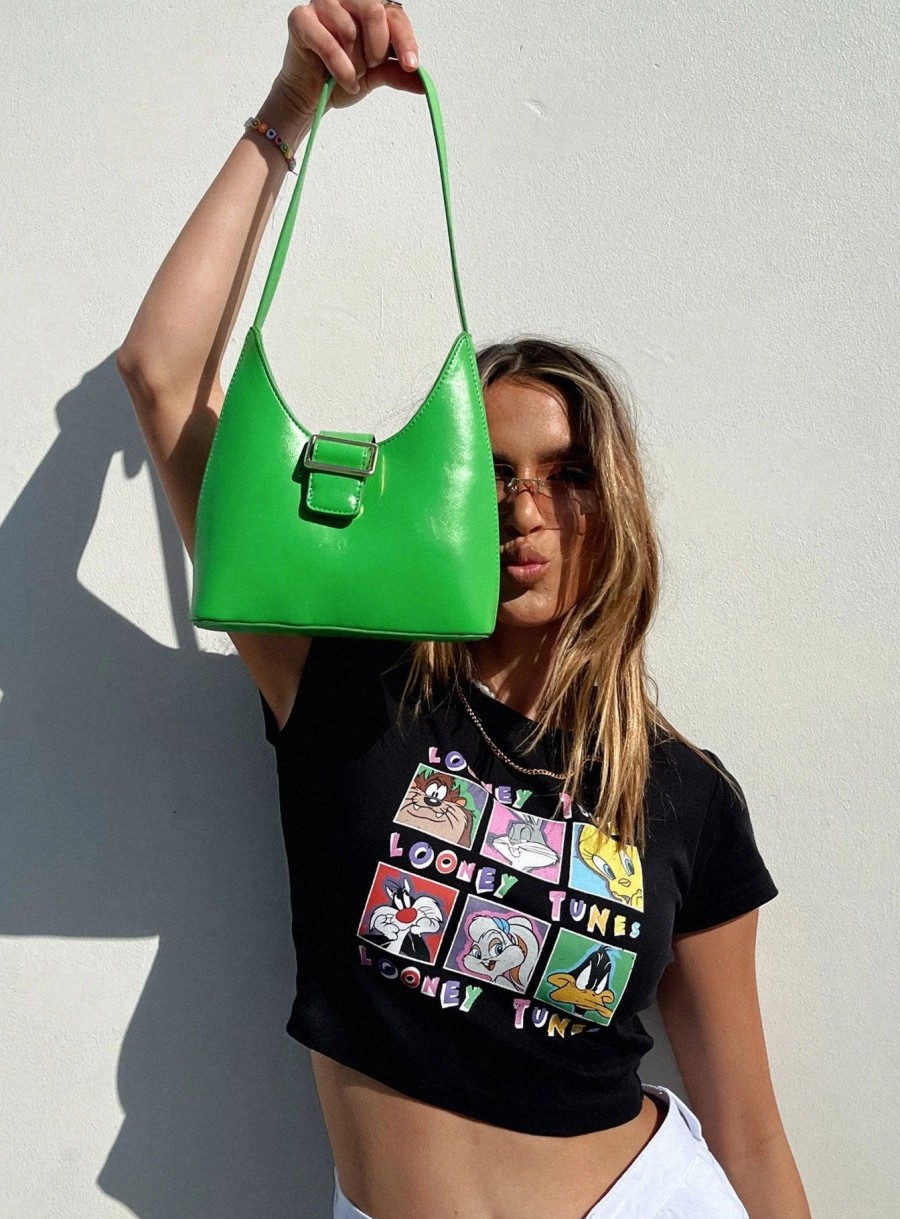 Accessories * | Princess Polly Lennox Bag Green