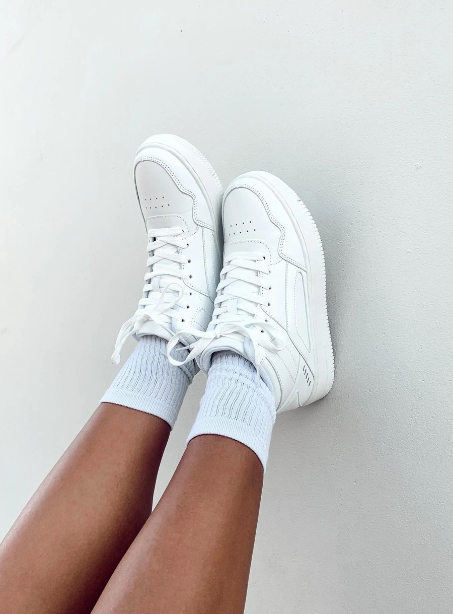 Shoes * | Princess Polly Rylee Sneakers White