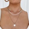 Accessories * | Princess Polly Lower Impact Linder Necklace Pack Gold