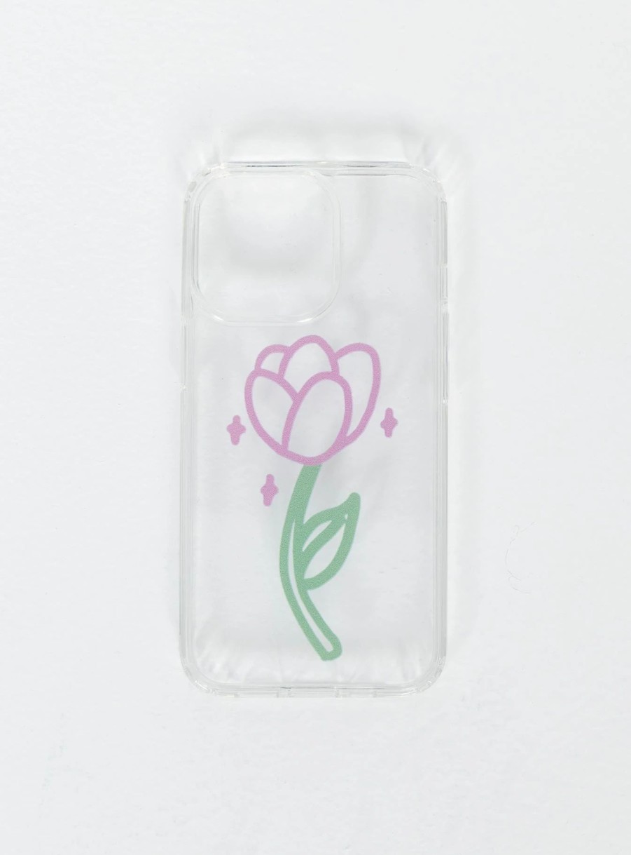 Accessories * | Princess Polly Issell Tulip Iphone Case Clear