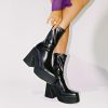 Shoes * | Princess Polly Dockery Boots Black