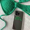 Accessories * | Princess Polly Slow Down Iphone Case / Green Clear