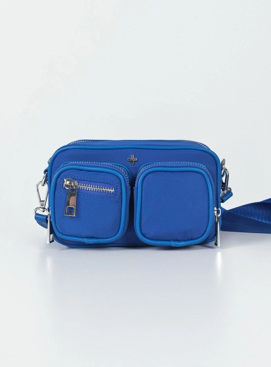 Accessories * | Peta And Jain Peta & Jain Lala Crossbody Nylon Bag Blue