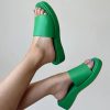 Shoes * | Princess Polly Delia Sandals Primary Green