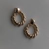 Accessories * | Princess Polly Lower Impact Cecillia Earrings Gold