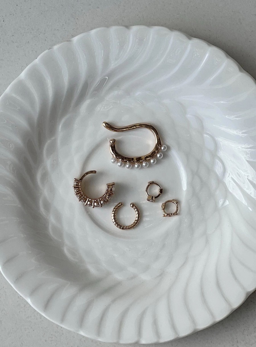 Accessories * | Princess Polly Maher Earring Pack Gold