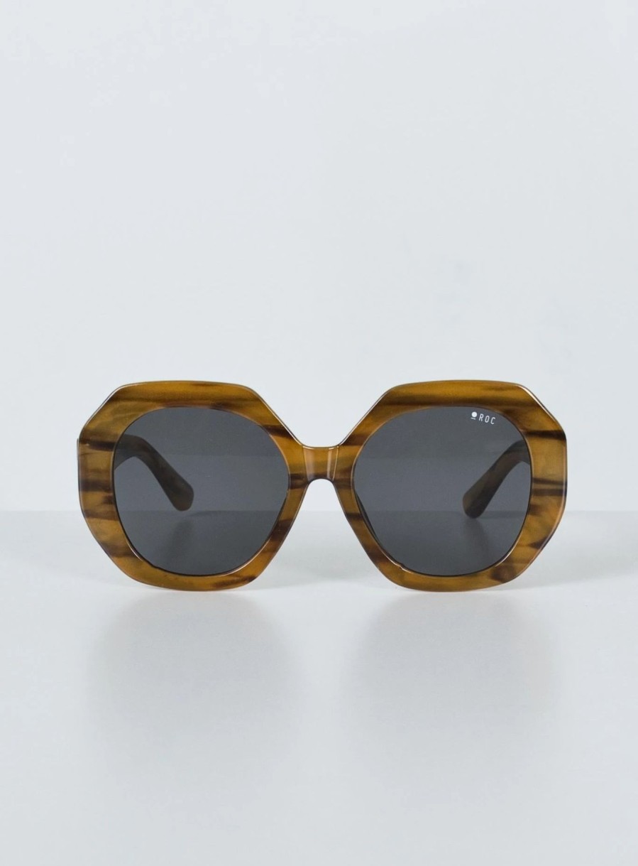 Accessories * | Princess Polly Own It Sunglasses Tiger Eyes