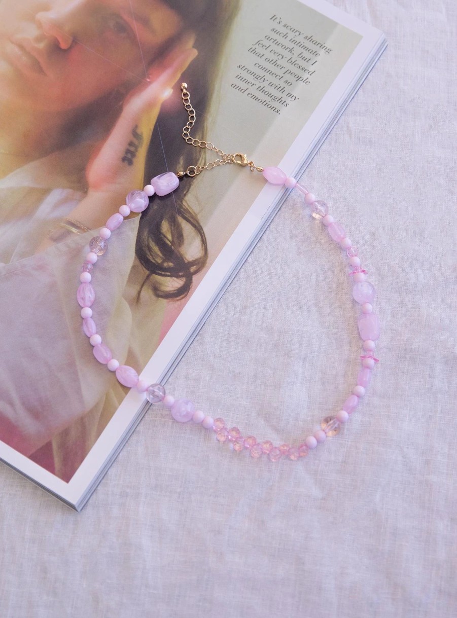 Accessories * | Princess Polly Wonderland Necklace Pink