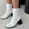 Shoes * | Princess Polly Michelle Boot White