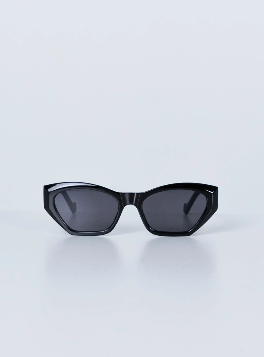 Accessories * | Princess Polly Tell Me Why Sunglasses Black