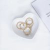 Accessories * | Princess Polly Lower Impact Vaccaro Ring Pack Gold