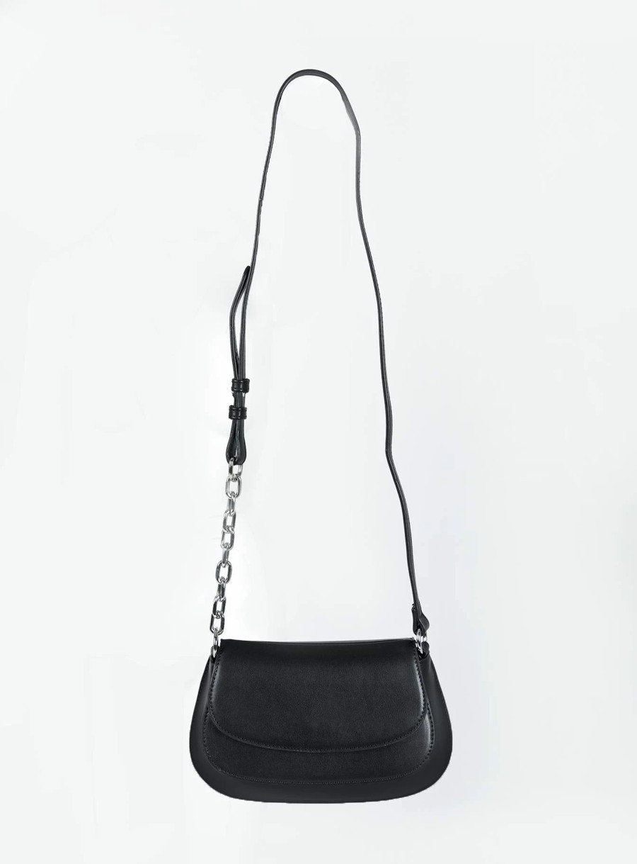 Accessories * | Princess Polly Suttons Crossbody Bag Black