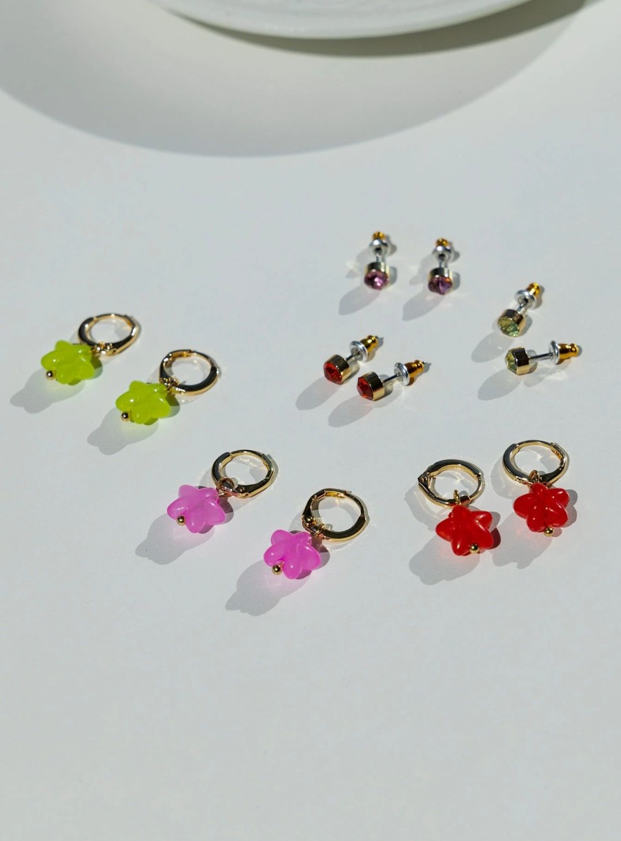 Accessories * | Princess Polly Hilson Earring Pack Multi