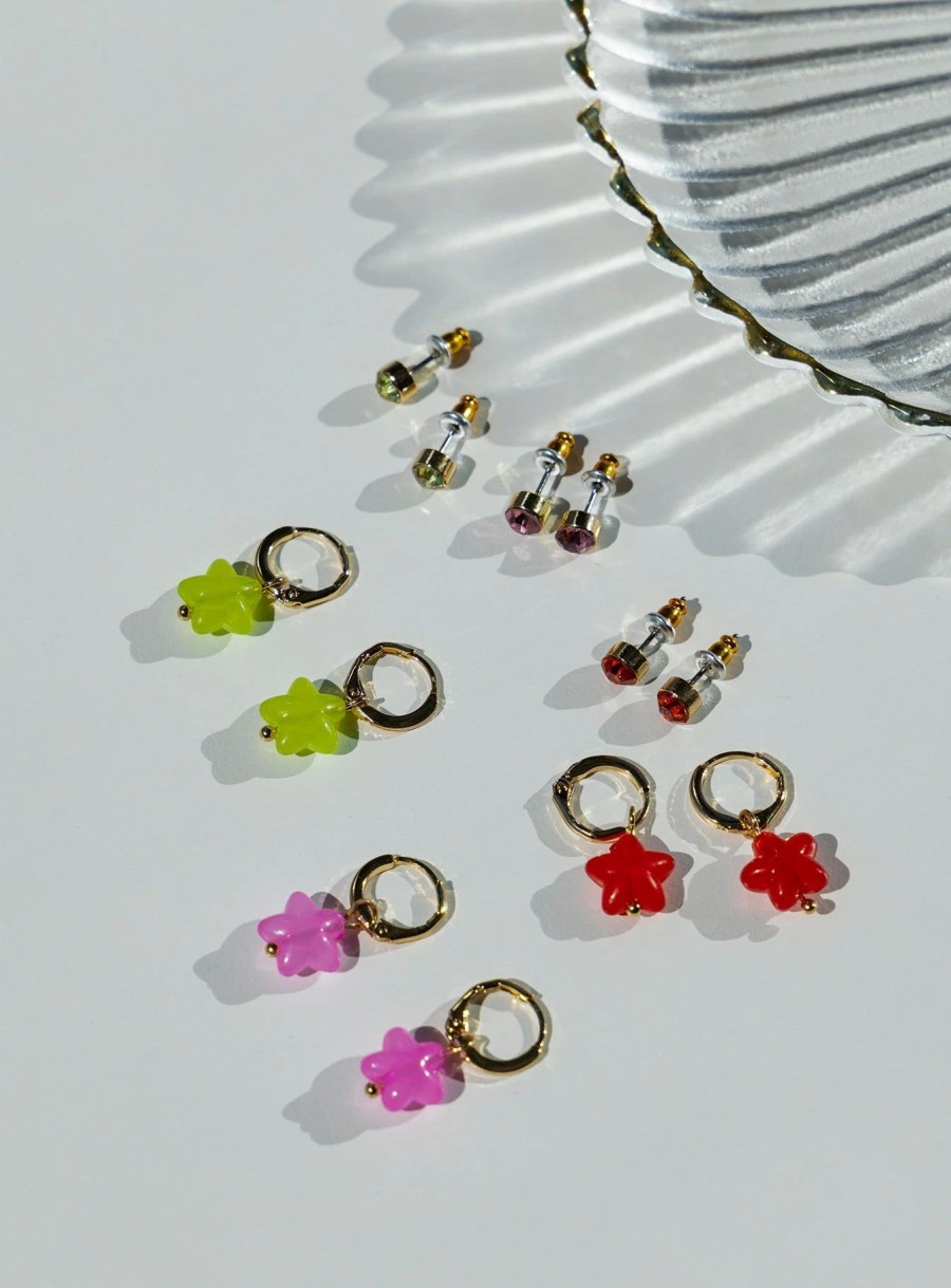 Accessories * | Princess Polly Hilson Earring Pack Multi