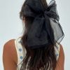 Accessories * | Princess Polly Wicks Hair Bow Black