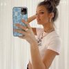 Accessories * | Princess Polly More Than A Feeling Iphone Case Blue / White