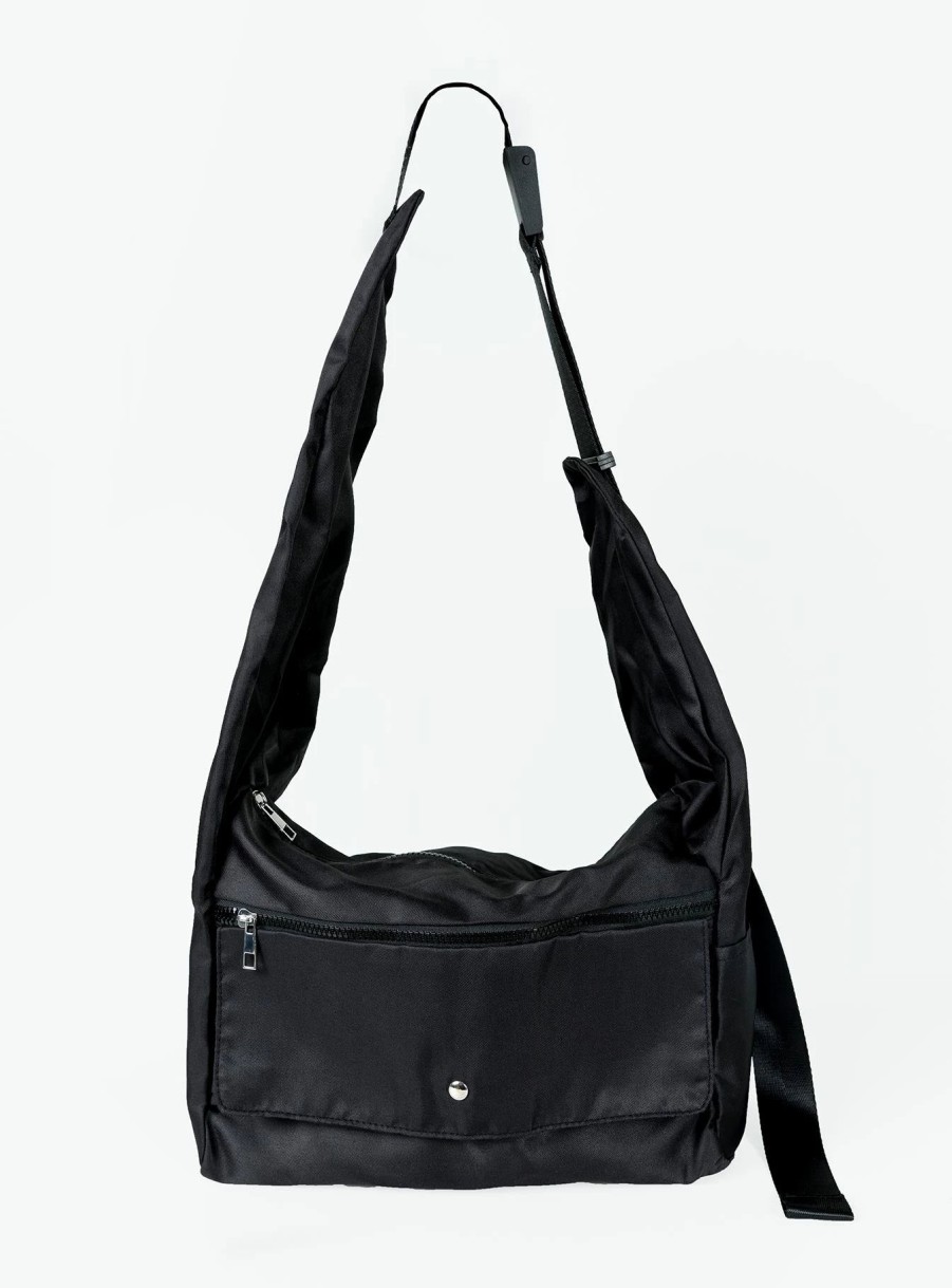 Accessories * | Princess Polly Nyoka Nylon Bag Black