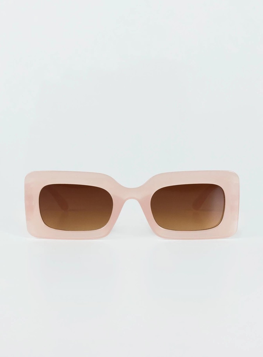 Accessories * | Princess Polly Routley Sunglasses Soft Pink