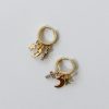 Accessories * | Princess Polly Selsey Moon Earrings Gold