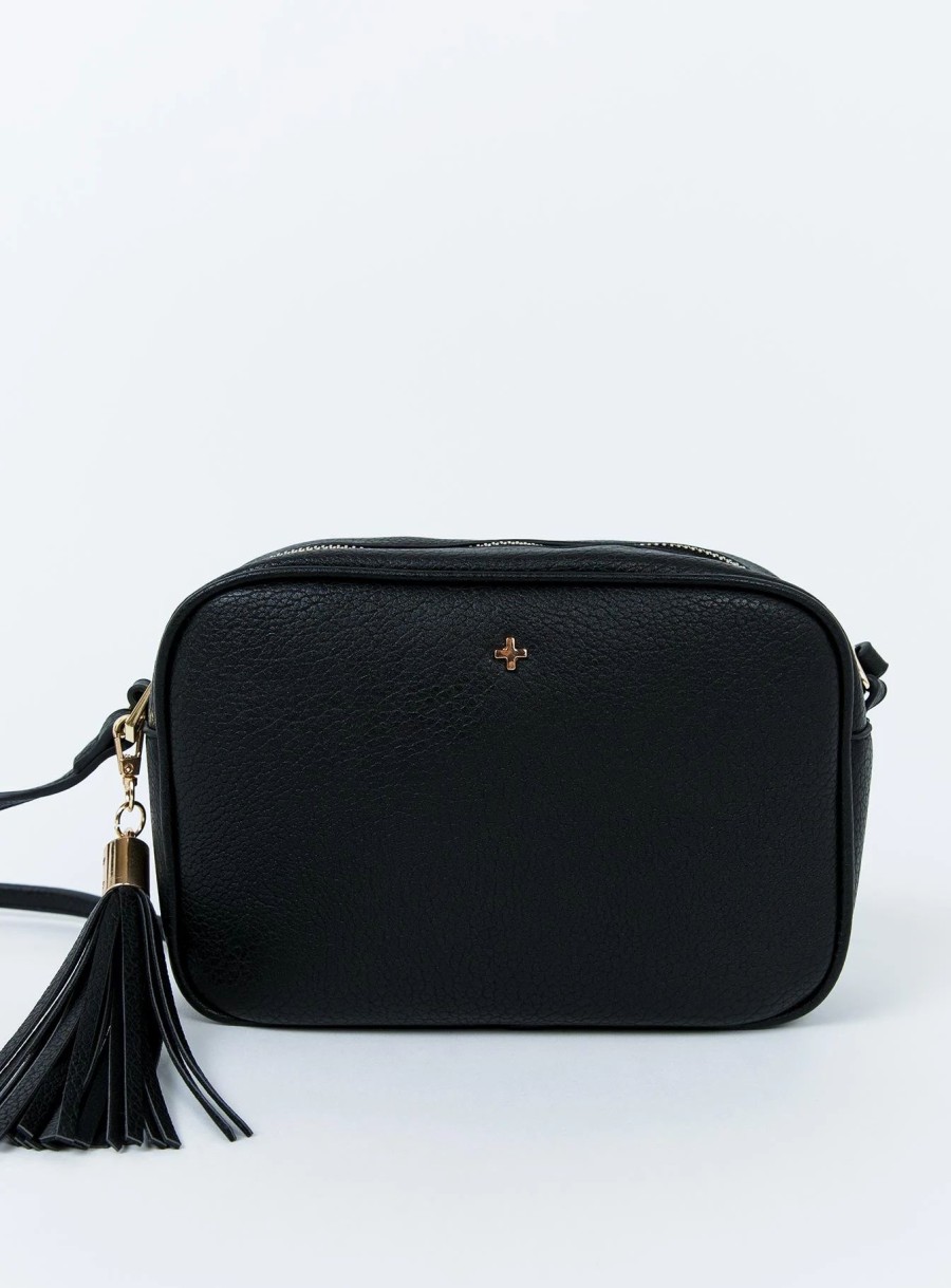 Accessories * | Peta And Jain Peta & Jain Gracie Shoulder Bag Black