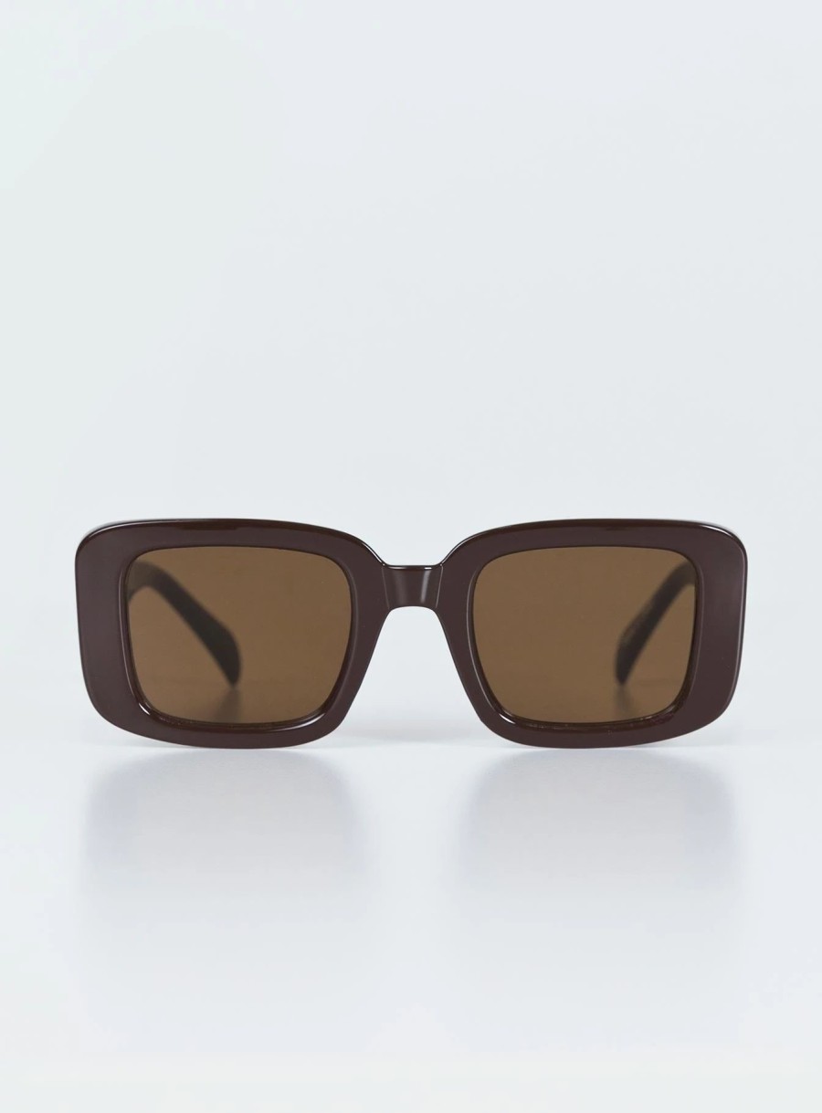 Accessories * | Princess Polly Dakin Sunglasses Brown