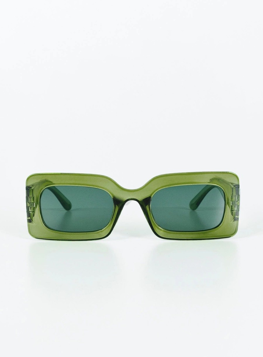 Accessories * | Princess Polly Prosser Sunglasses Green