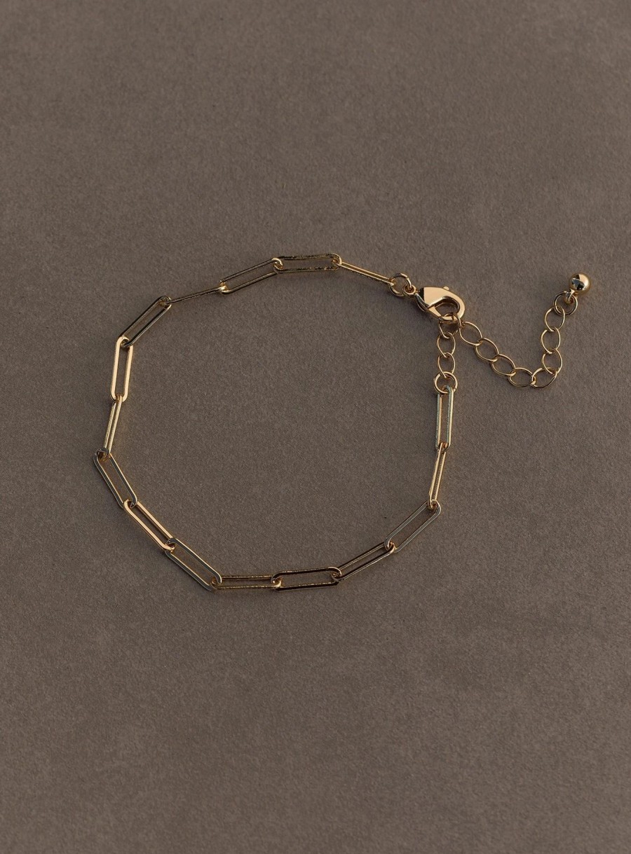 Accessories * | Princess Polly Karensa Plated Bracelet Gold