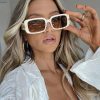 Accessories * | Princess Polly Solano Sunglasses Cream