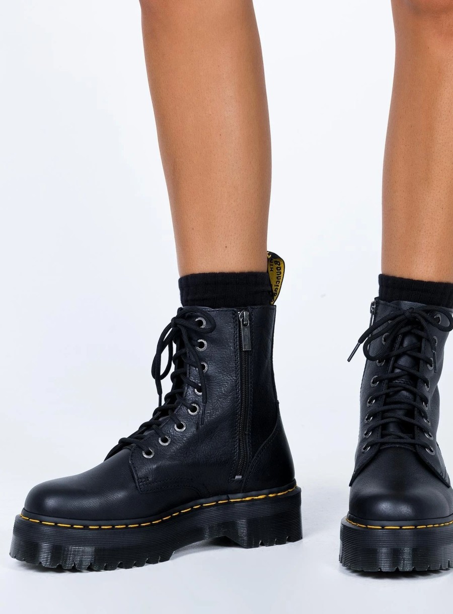 Shoes * | Dr. Martens Jadon 8 Eye Boot Black