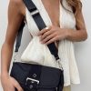 Accessories * | Princess Polly Matney Buckle Crossbody Bag Black