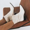 Shoes * | Princess Polly Eastside Boots Cream