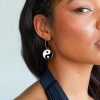 Accessories * | Princess Polly You And I Earrings Black / White