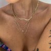 Accessories * | Princess Polly Lower Impact Iduna Necklace Pack Gold