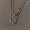 Accessories * | Princess Polly Lower Impact Levine Pearl Necklace / White Gold