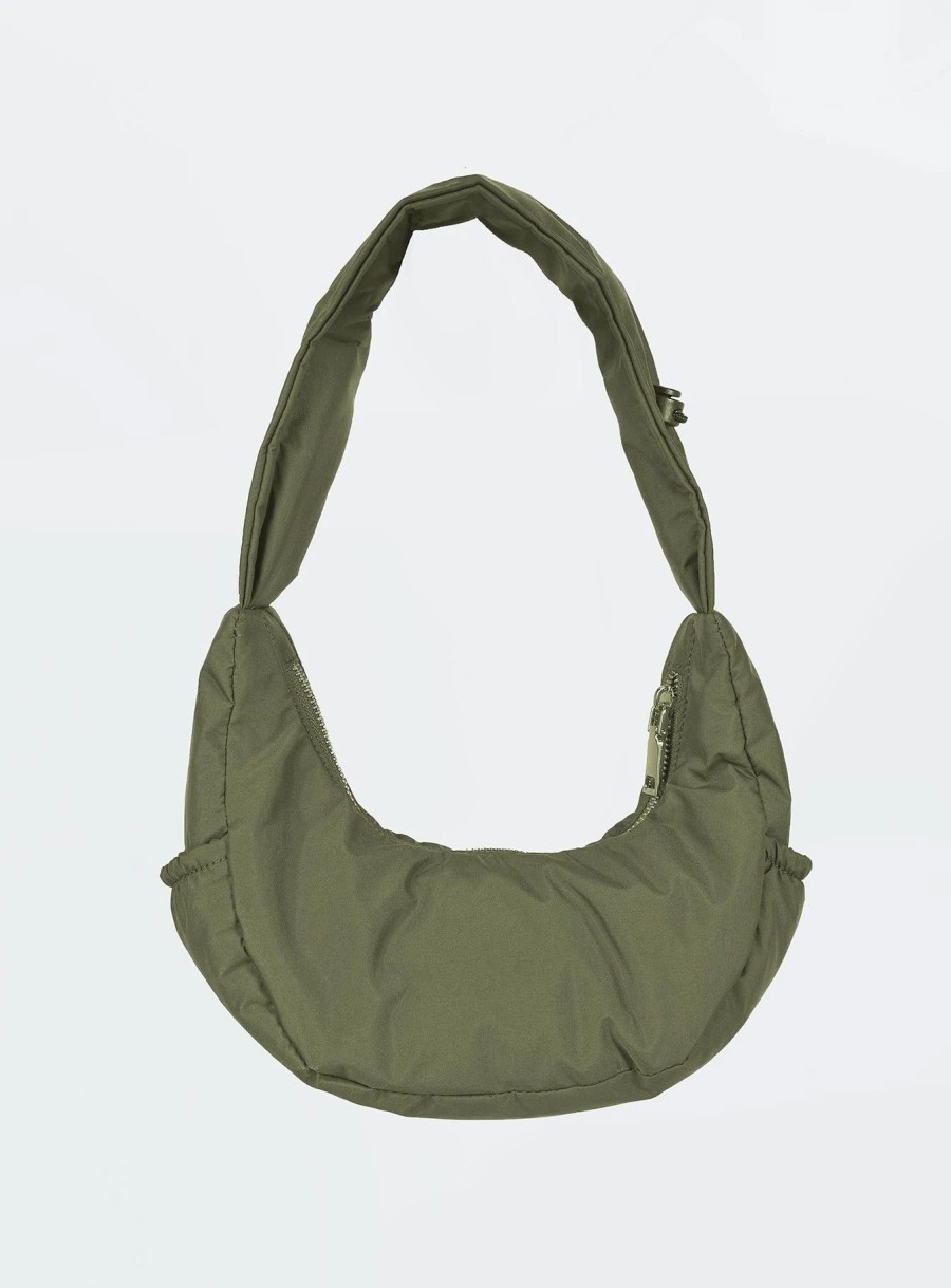 Accessories * | Princess Polly Lower Impact Jalene Shoulder Bag Khaki