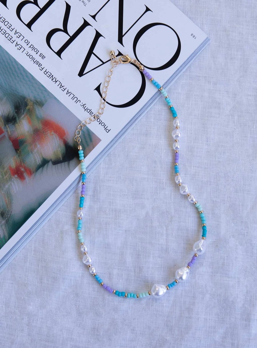 Accessories * | Princess Polly Sea Keeper Necklace Multi