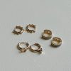 Accessories * | Princess Polly Alizzi Earring Pack Gold