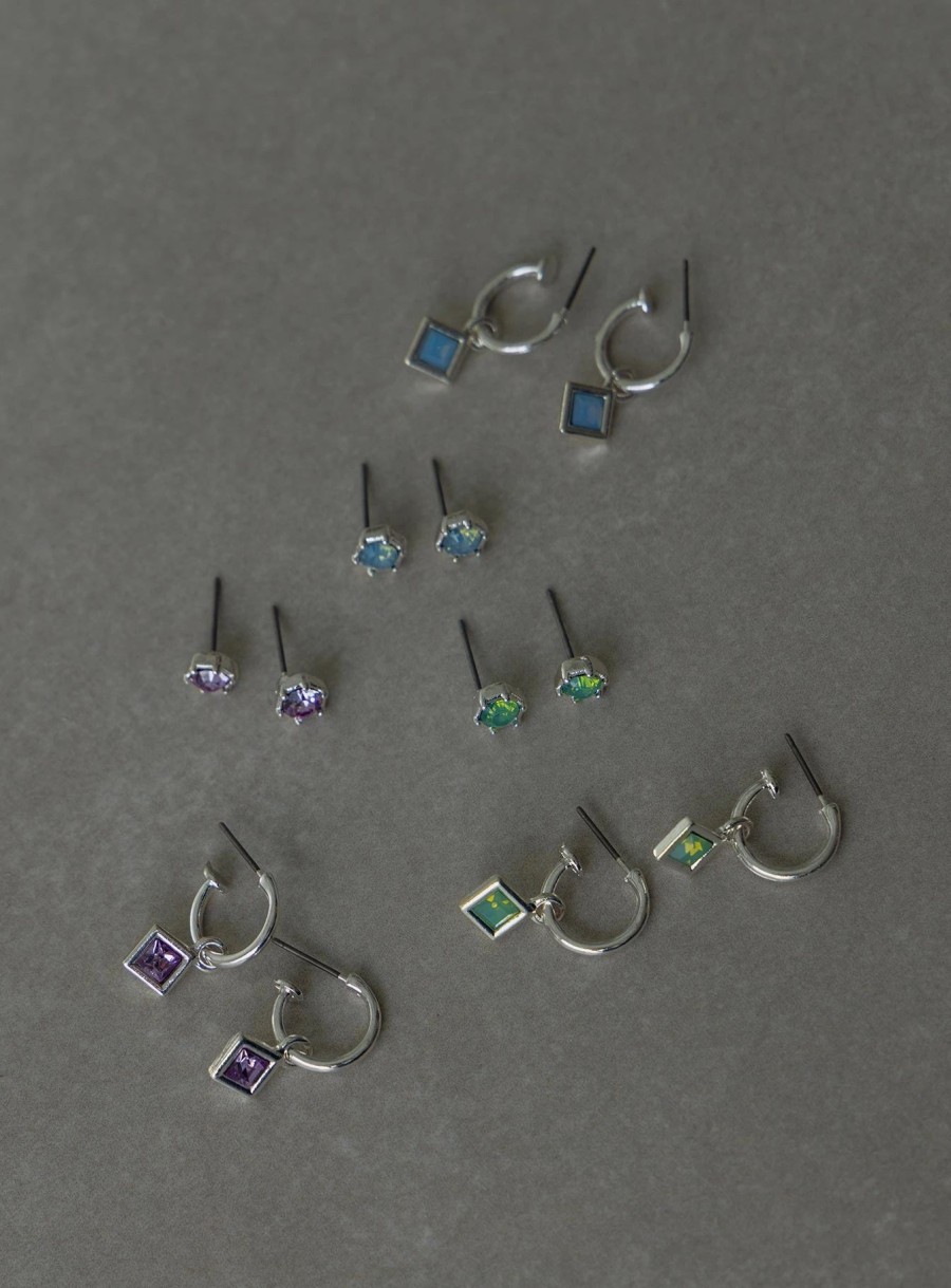 Accessories * | Princess Polly Lower Impact Hutchins Earring Pack / Multi Silver