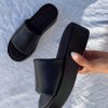 Shoes * | Princess Polly Satya Platform Sandals Black