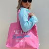 Accessories * | Princess Polly Be Kind To Your Mind Tote Pink