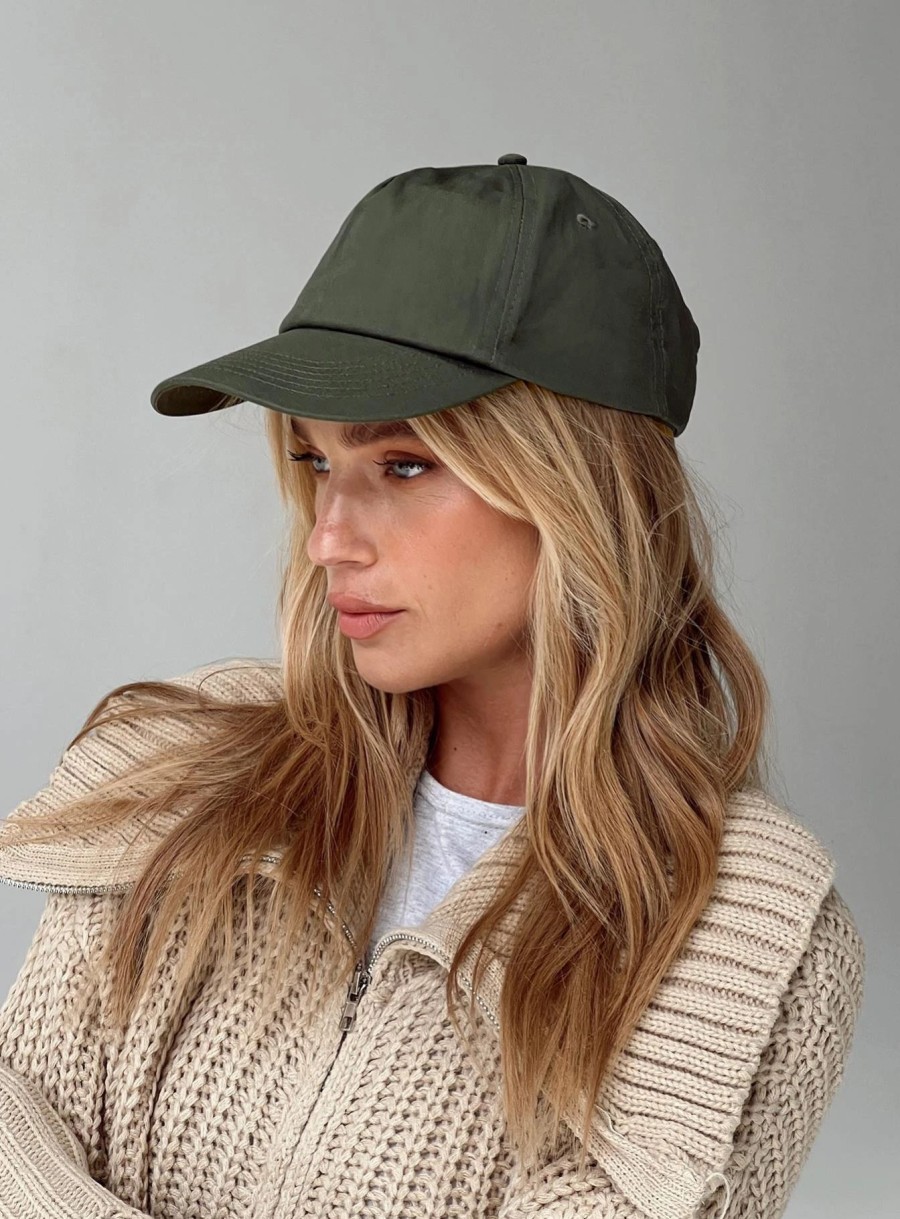 Accessories * | Princess Polly Tamra Cap Olive