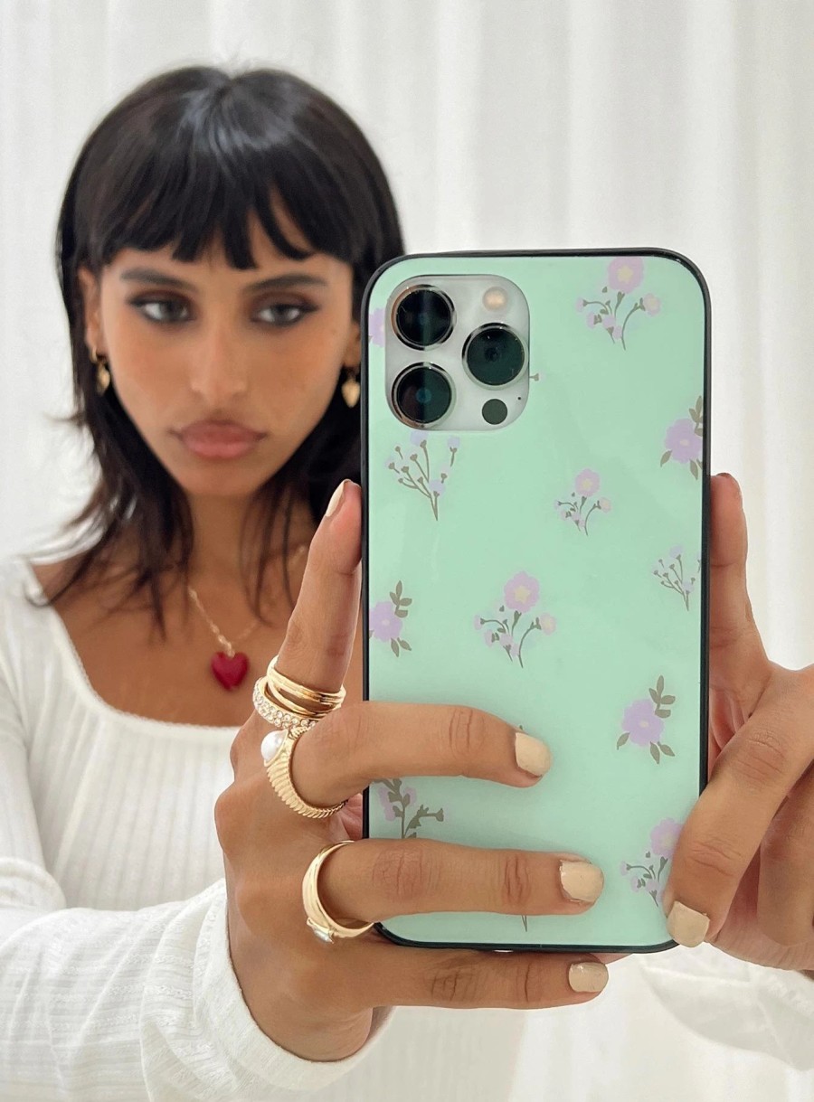 Accessories * | Princess Polly Juju Iphone Case Green