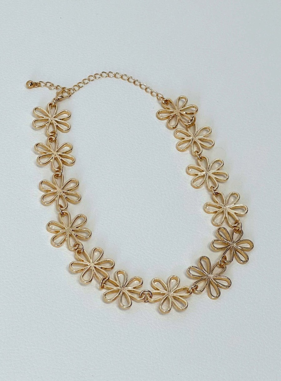 Accessories * | Princess Polly Mya Necklace Gold