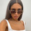 Accessories * | Princess Polly Cahill Sunglasses Milky Tort